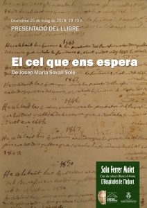Cartell Presentació llibre JM Savall