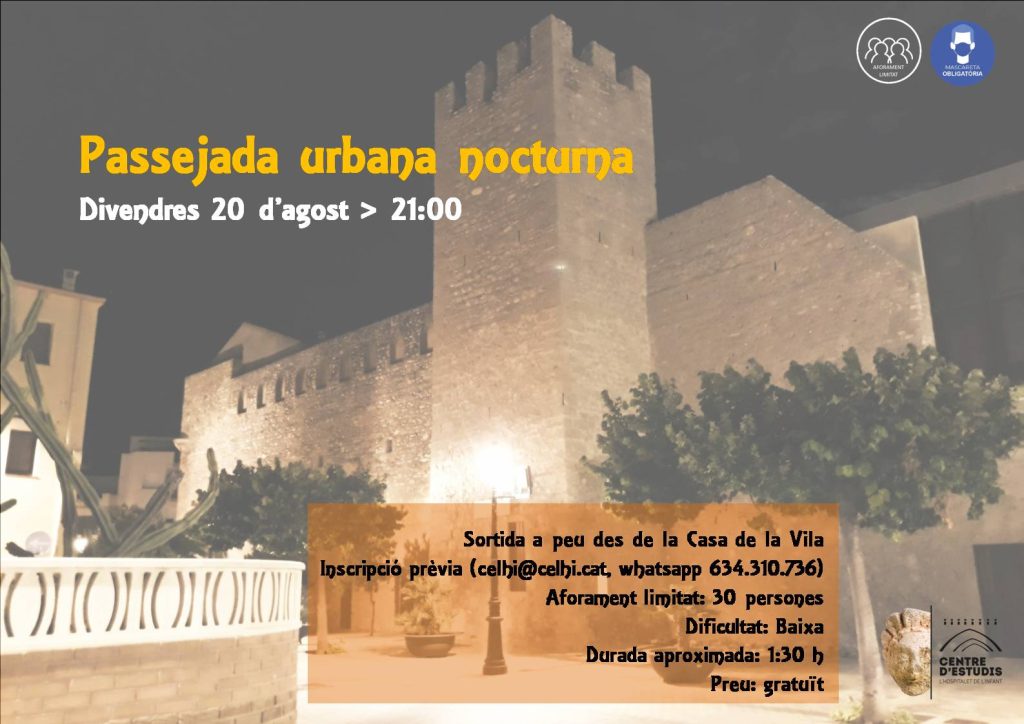 Cartell Passejada nocturna