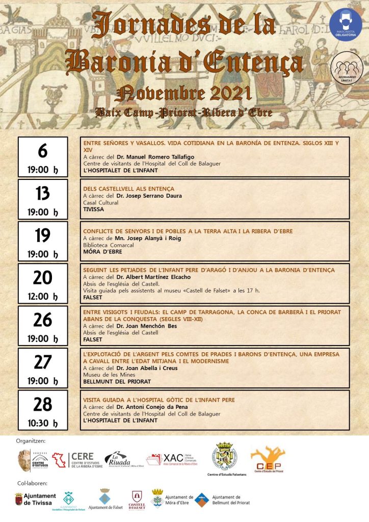 Cartell Baronia Entença MASTER CELHI 30092021